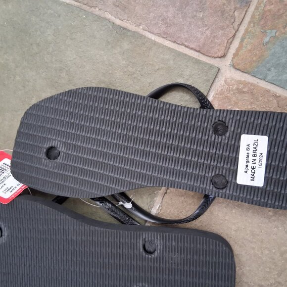 New Havaianas Black Unisex - Picture 3 of 4